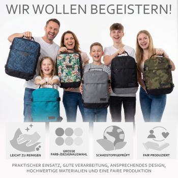 BAMBINIWELT Handgepäck, Rucksack ,Reise Koffer, Boardgepäck,  40x25x20cm oder 40x30x20cm